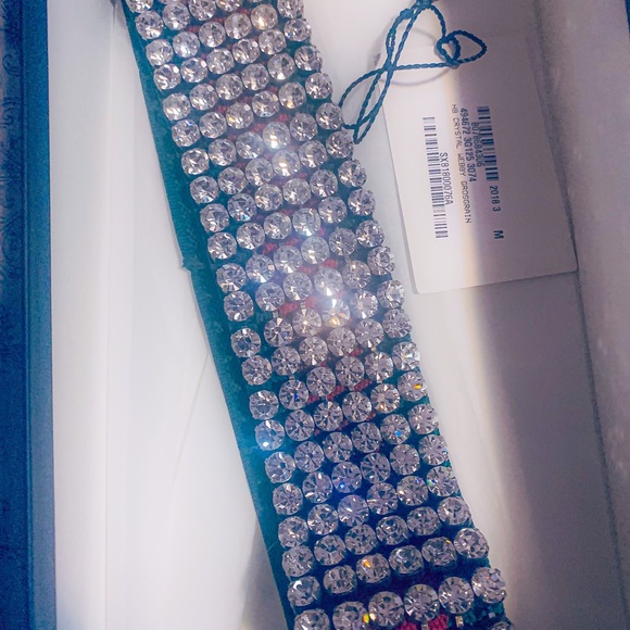 Gucci Web Headband With Crystals - Picture 3 of 6